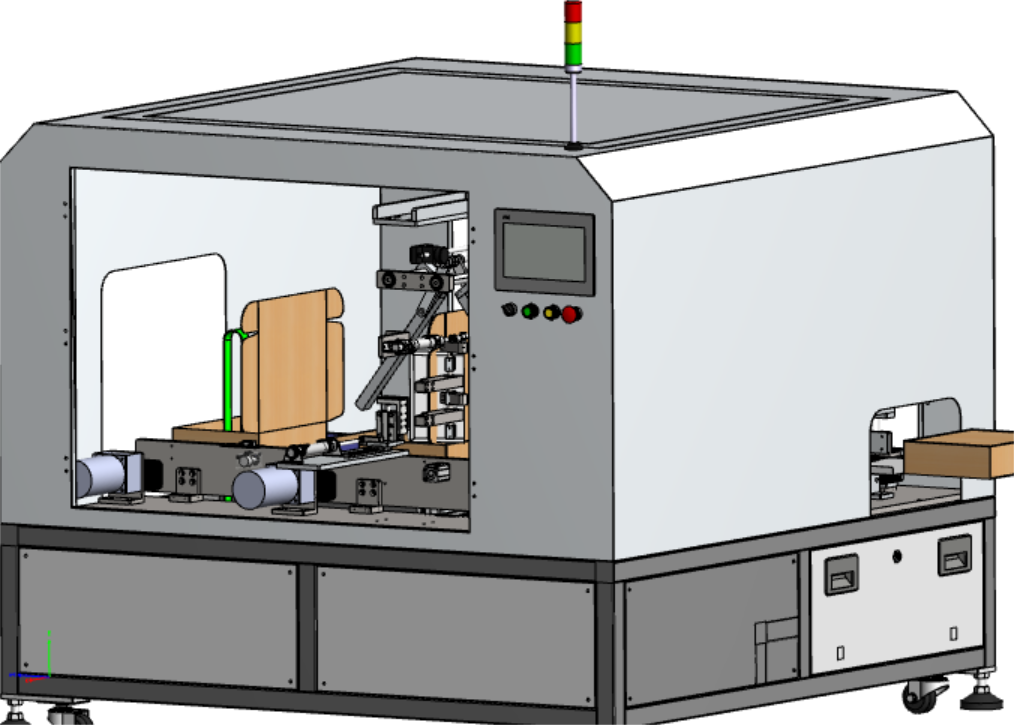 图片 28 Carton Opening, Packing & Sealing Equipment – Carton Lid Closing Machine - Image 1